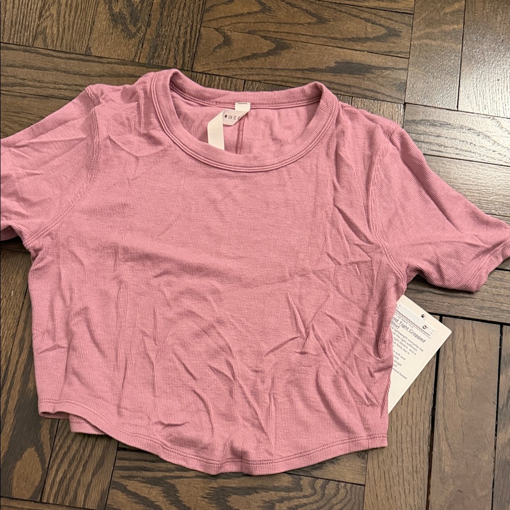 Dusty Pink Crop Top